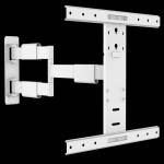 Fits Samsung TV model UE40D5000PW  White Swivel & Tilt TV Bracket